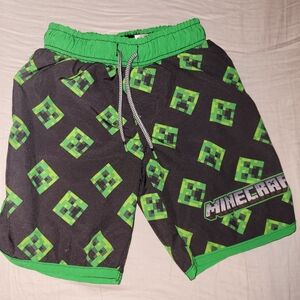 MineCraft swim trunks. Size boys 4/5